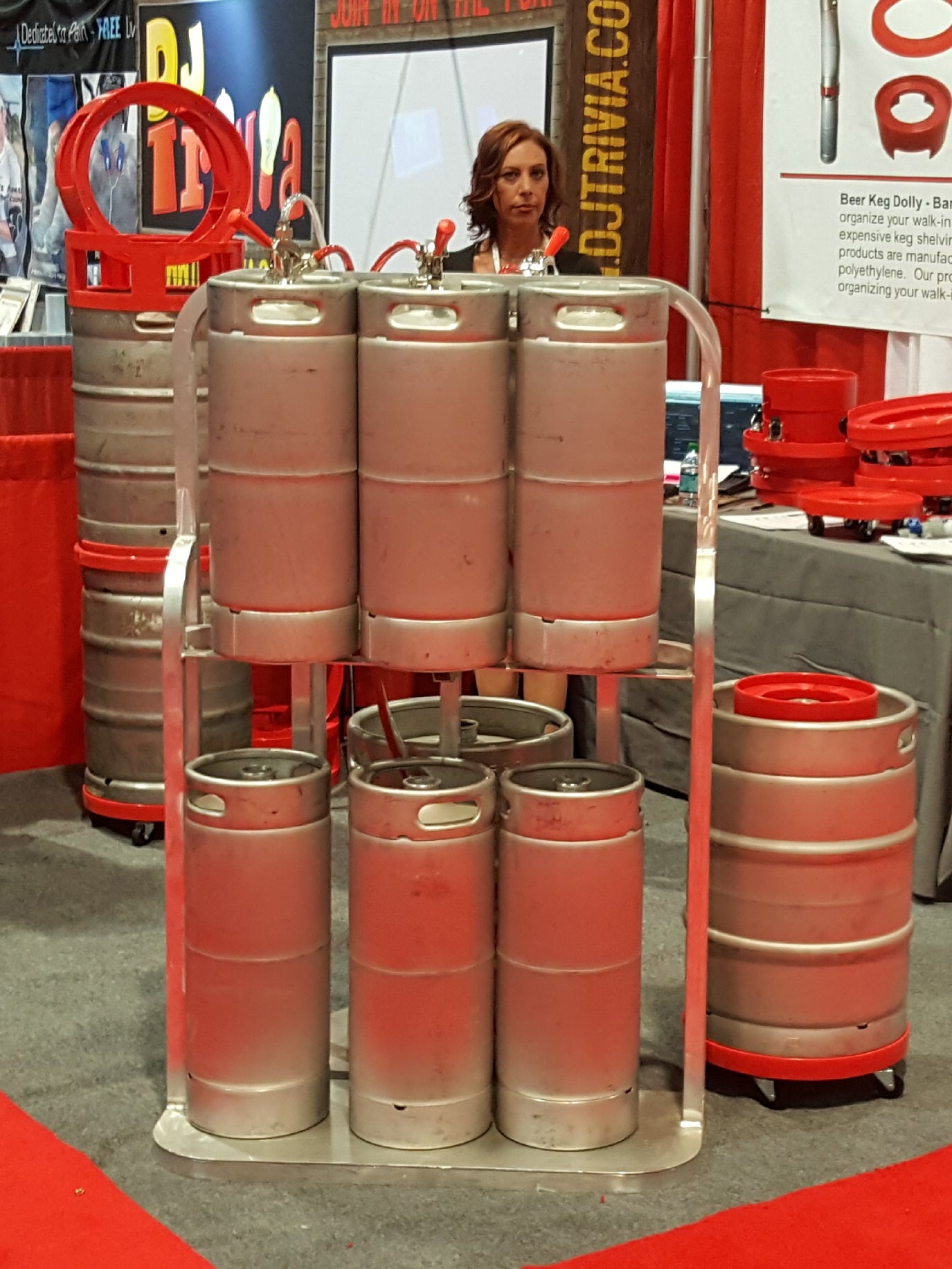 Triple Keg Rack