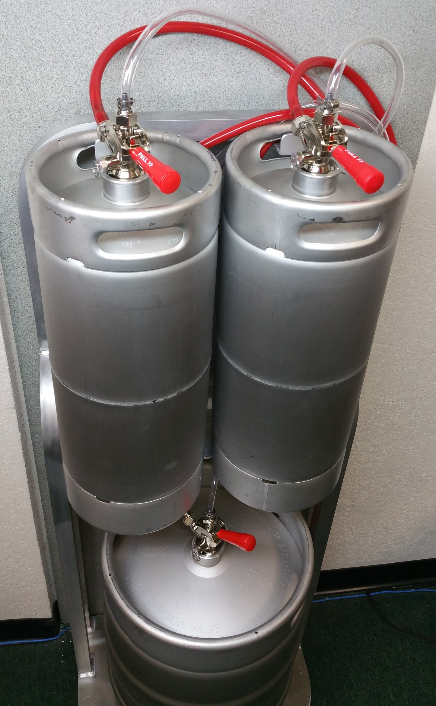 Double Keg Rack